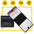 CANOPUS Car Registration and Insurance Holder, Car Document Holder, Vehicle Registration and Insurance Card Holder, Wallet for Auto, Trailer, Motorcycle, Truck, Vehicle Paperwork Organizer (2 Pack)